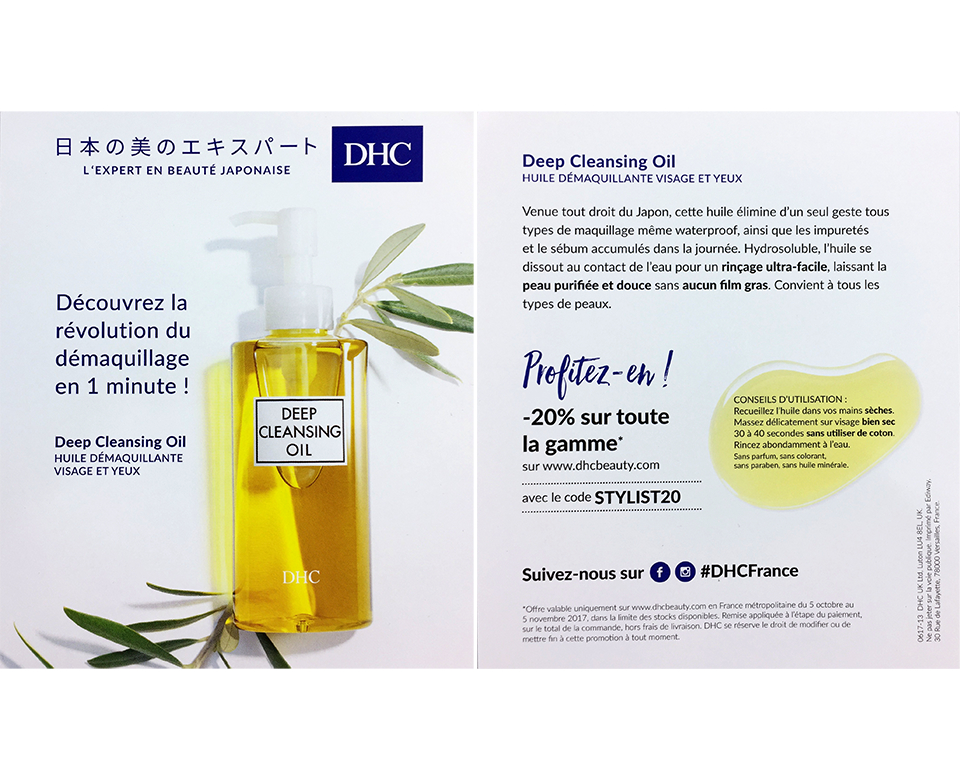 Flyer Deep Cleansing Oil